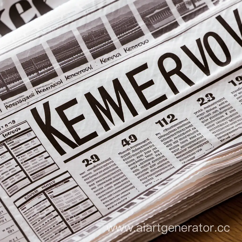 Kemerovo-Newspaper-Headline-Announcement