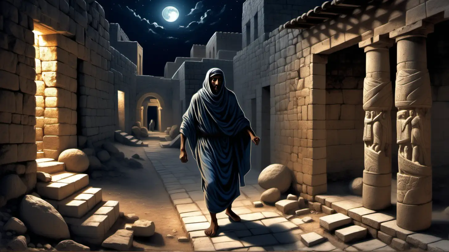 Nocturnal Intruder in Ancient Israel Stealthy Night Thief
