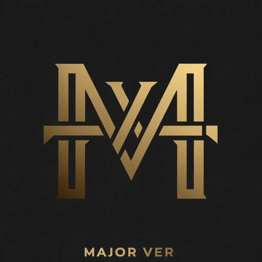 a logo design,with the text "Major Veer", main symbol:luxury,Moderate,clear background