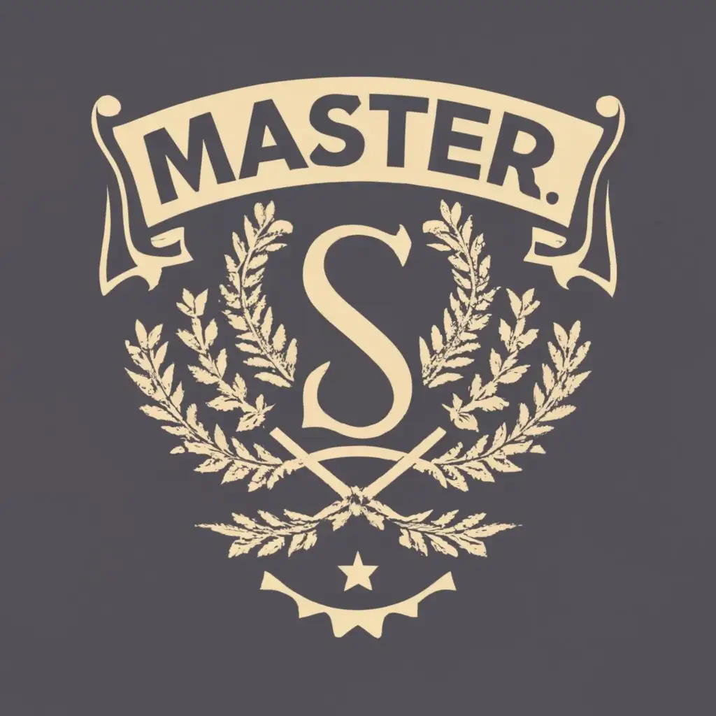 logo, KING CROWN, with the text "S MASTER TAILOR'S", typography