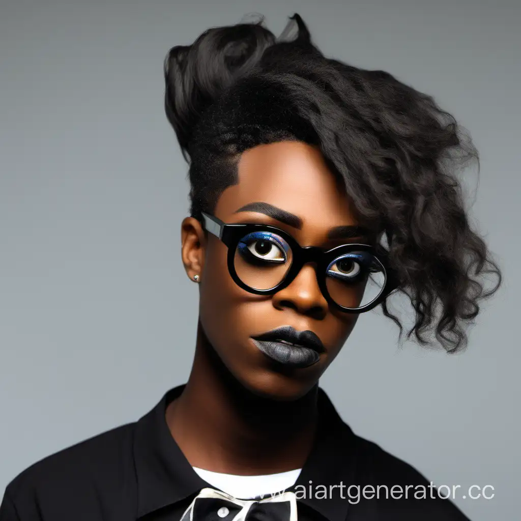 Stylish-AfroLatino-Femboy-with-Trendy-Black-Glasses-and-Unique-Hairstyle