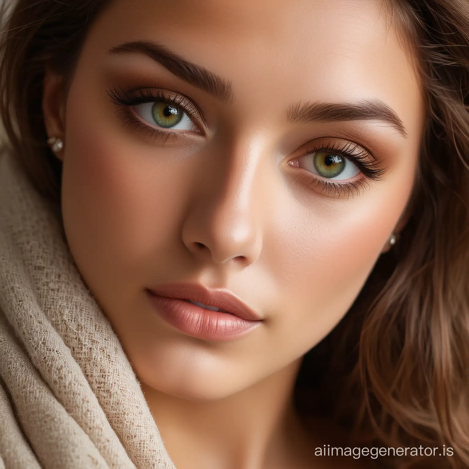 Captivating-HazelEyed-Woman-Graceful-Beauty-with-Inner-Strength-and-Wisdom