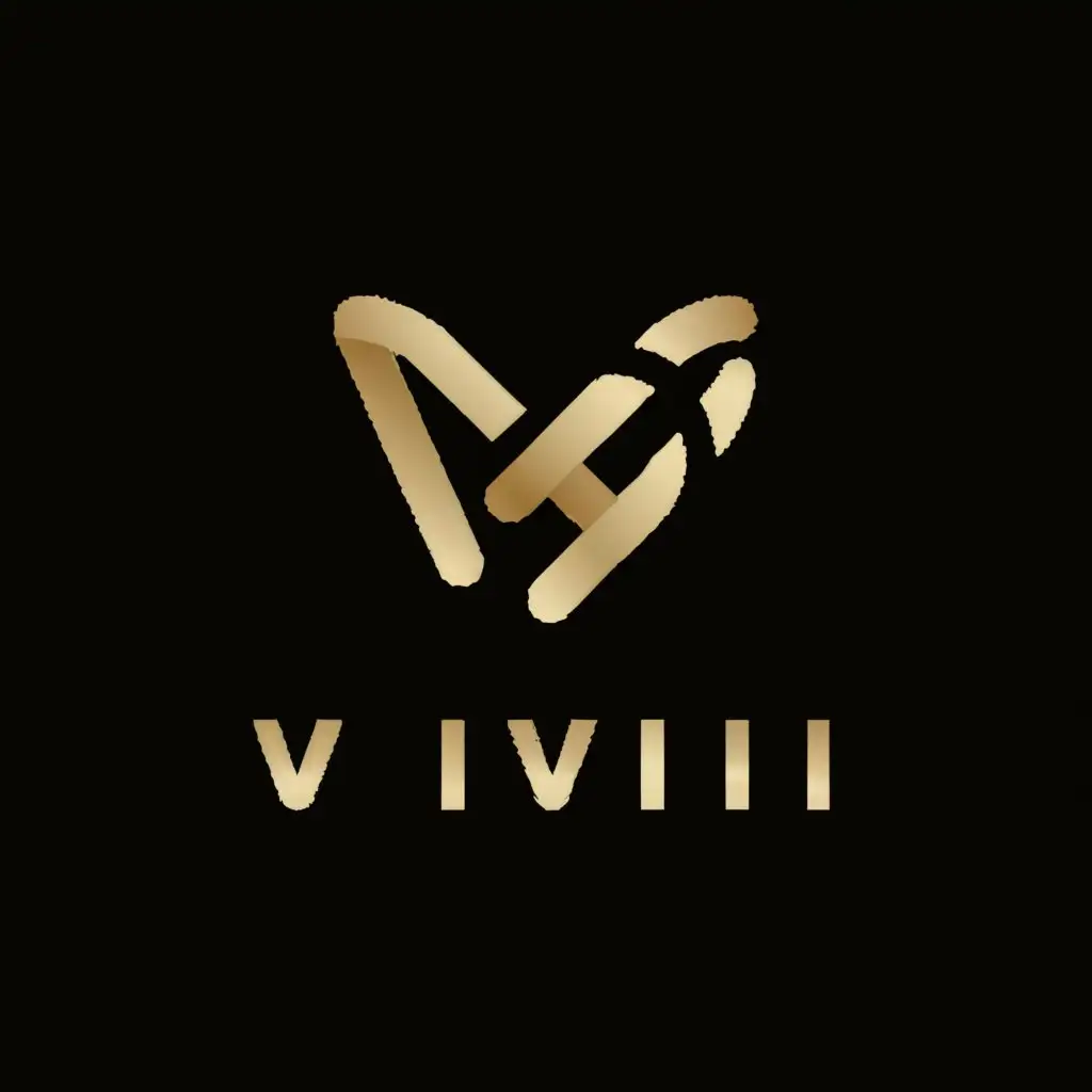 a logo design,with the text "VIVIII", main symbol:VIVIII,Moderate,be used in Retail industry,clear background