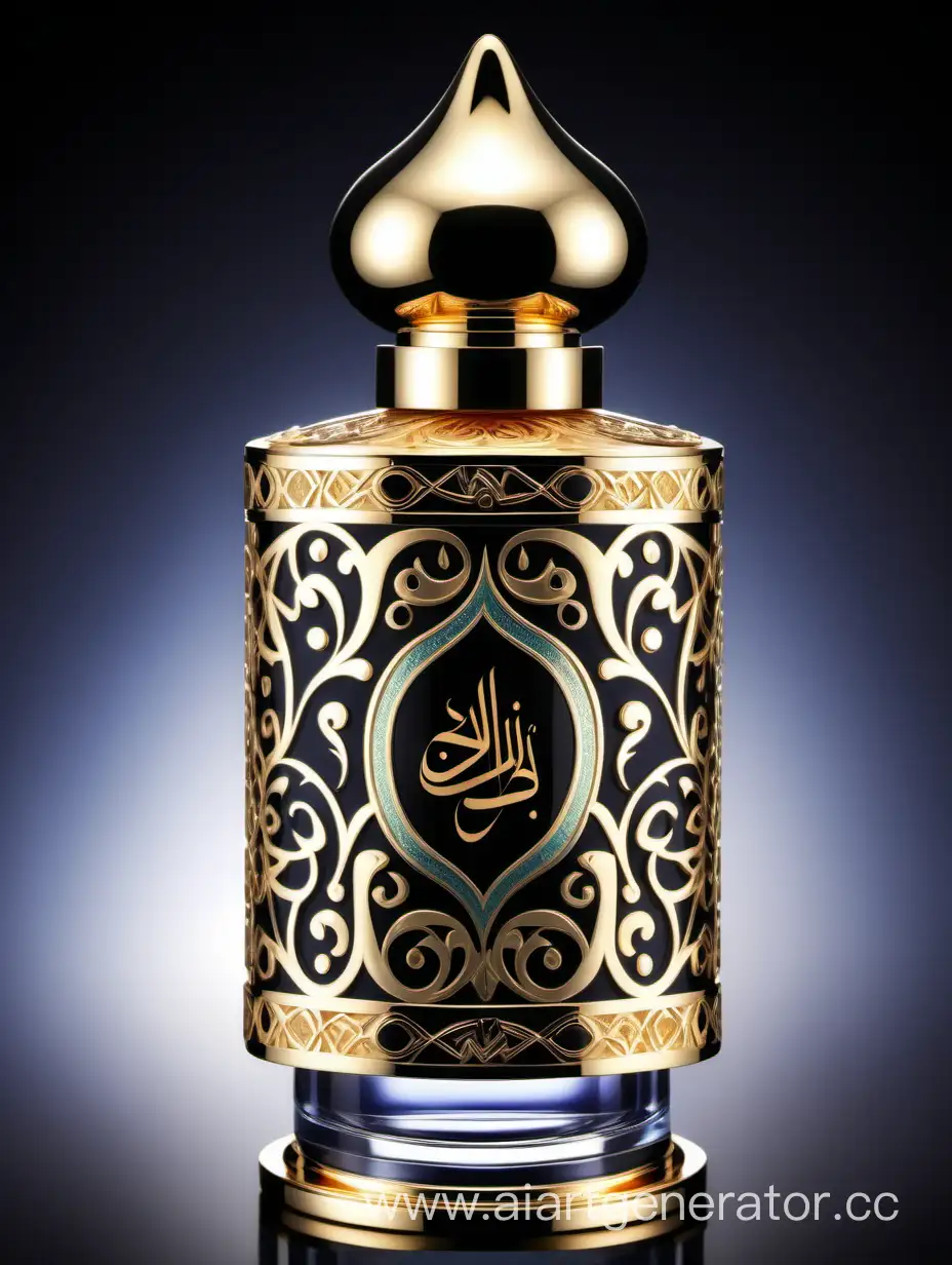 Luxury-Perfume-with-Elegant-Arabic-Calligraphic-Ornamentation