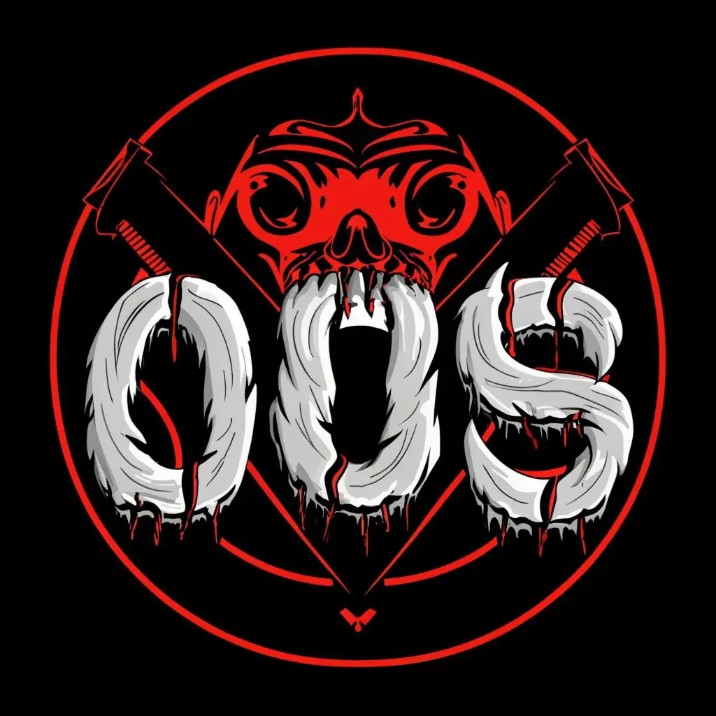 logo, Terrifying, with the text "Ous", typography