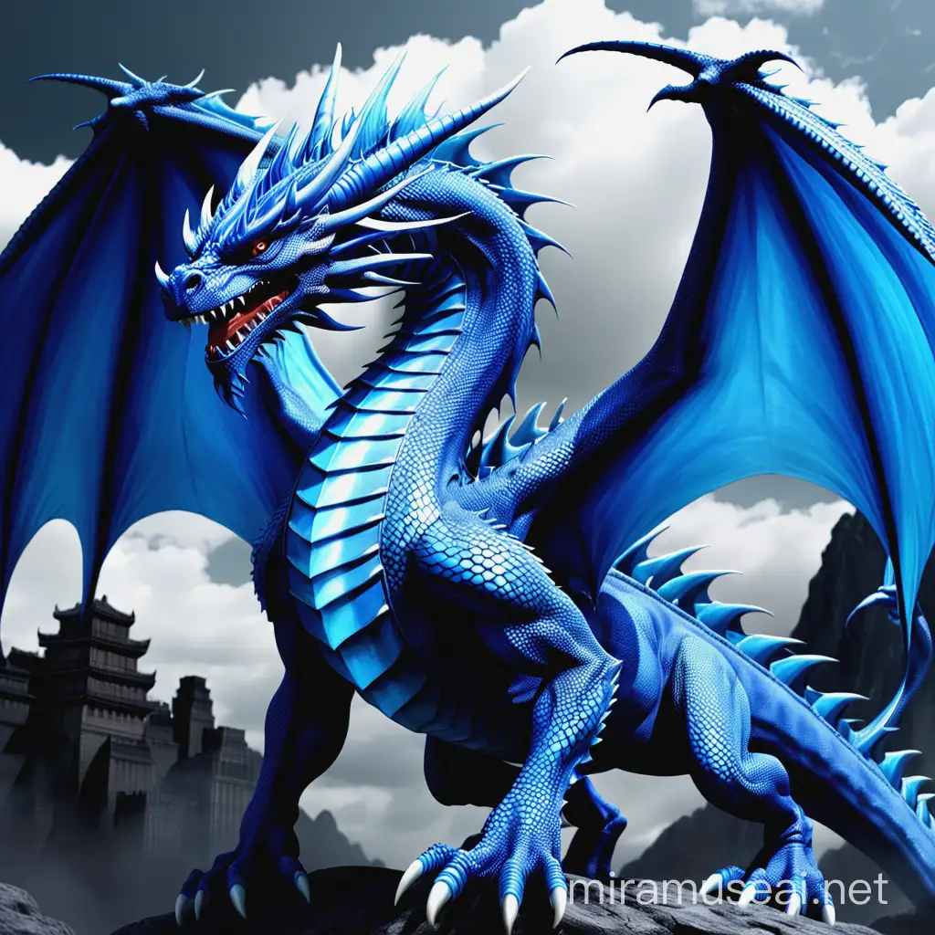 blue dragon thats from the future