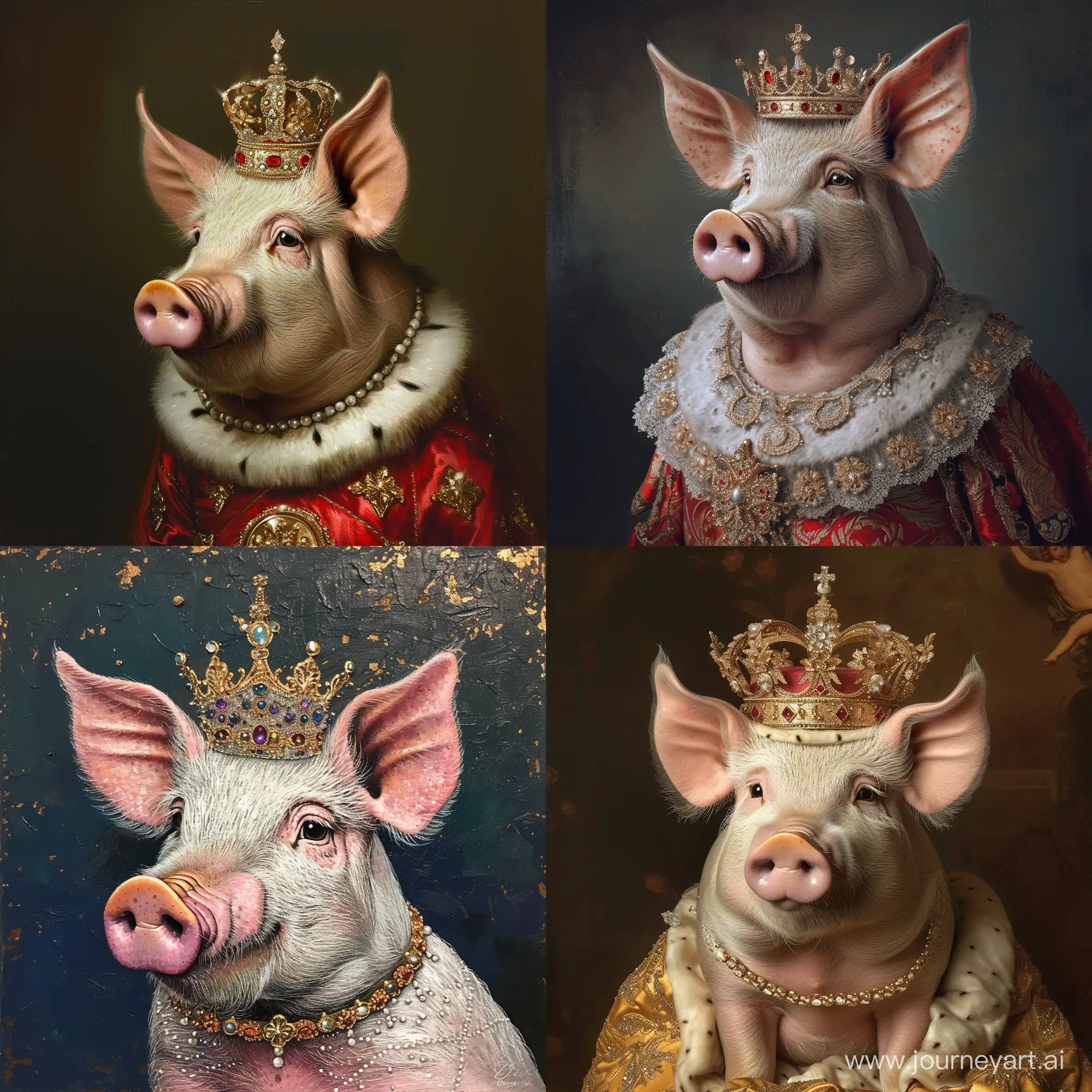 Majestic-Universe-Ruler-Pig-Art