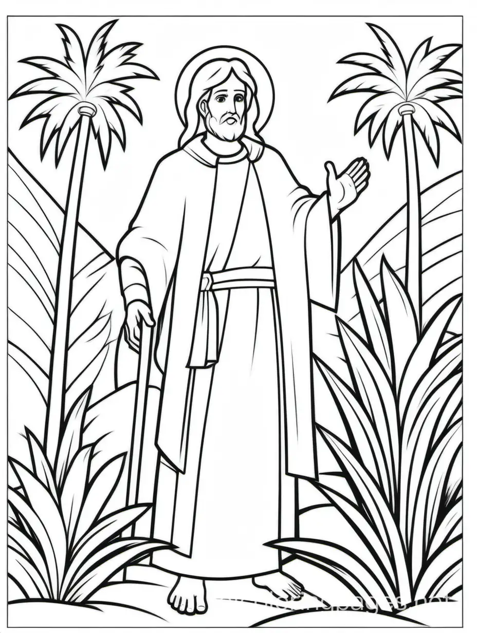 Simple-Palm-Sunday-Coloring-Page-for-Kids