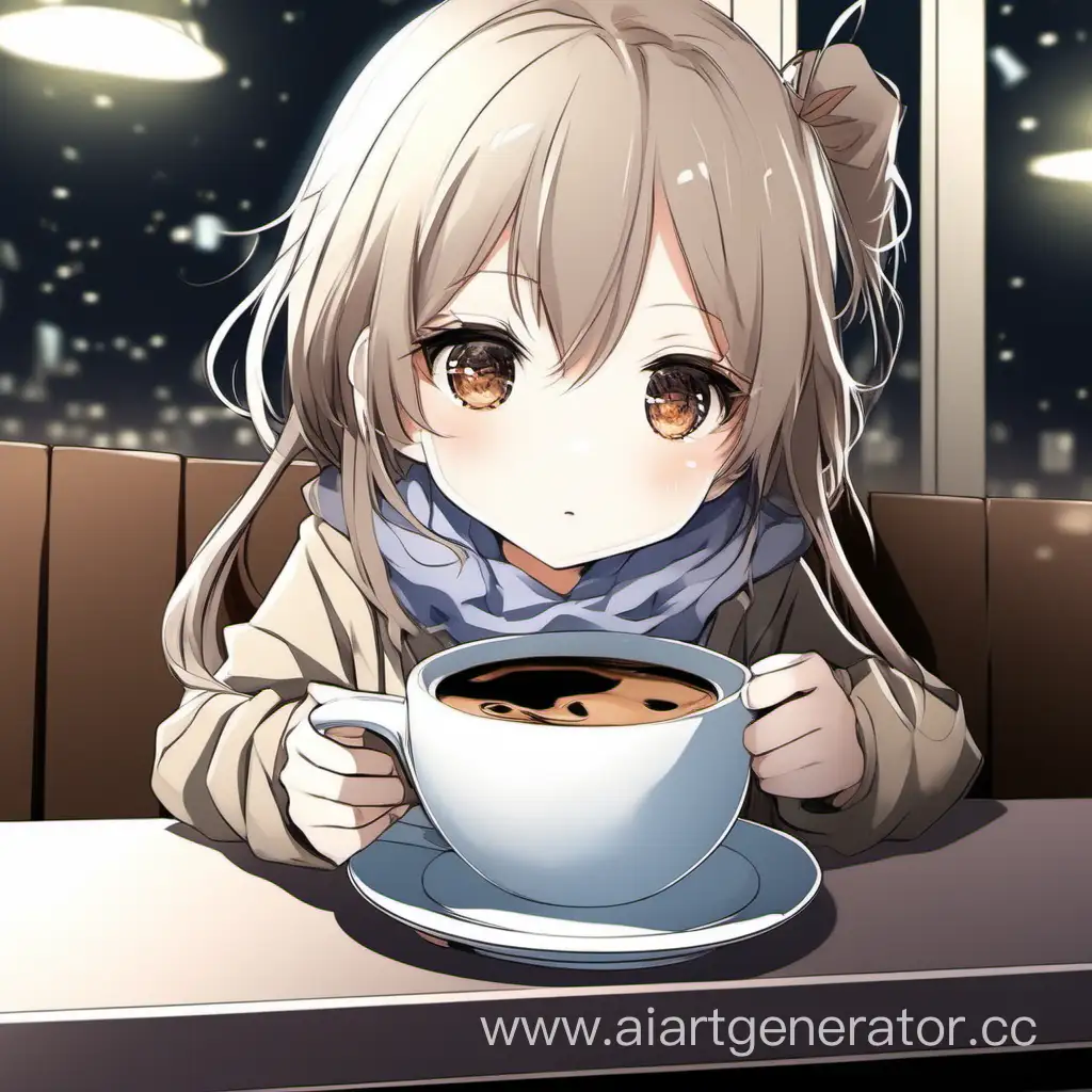 Adorable-Anime-Girl-in-Coffee-Cup