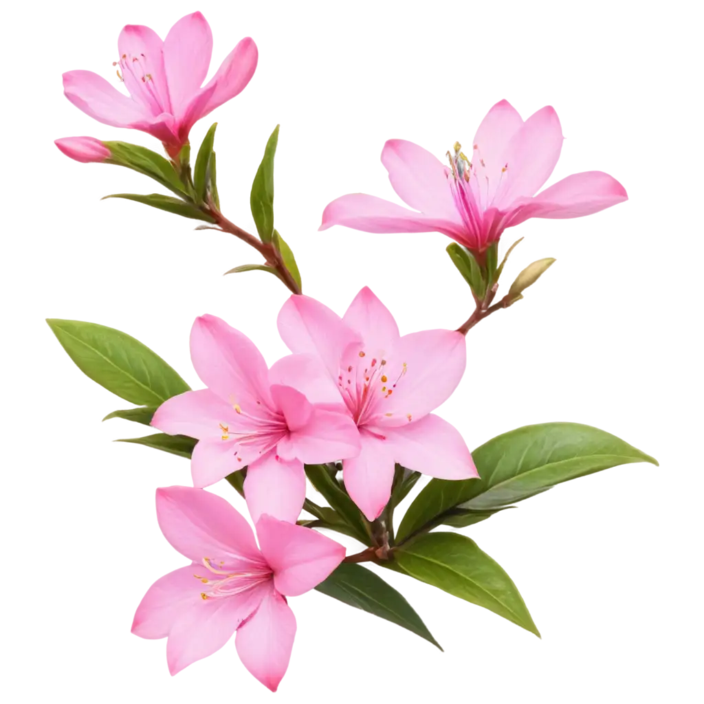 Vibrant-Azalea-Flower-PNG-Captivating-Botanical-Beauty-in-HighQuality-Format
