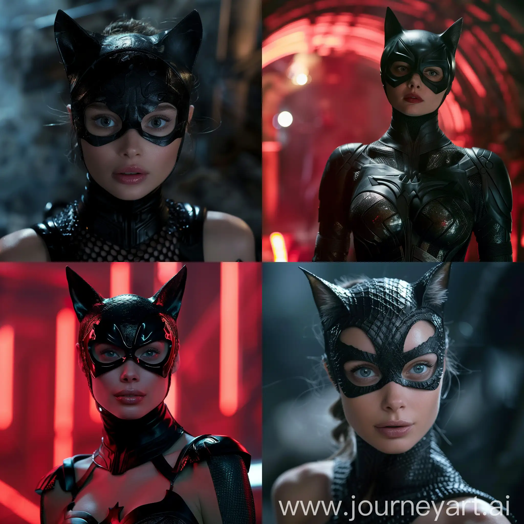 2024-Cat-Woman-Movie-Scene-with-Matt-Reeves-ActionPacked-Urban-Environment