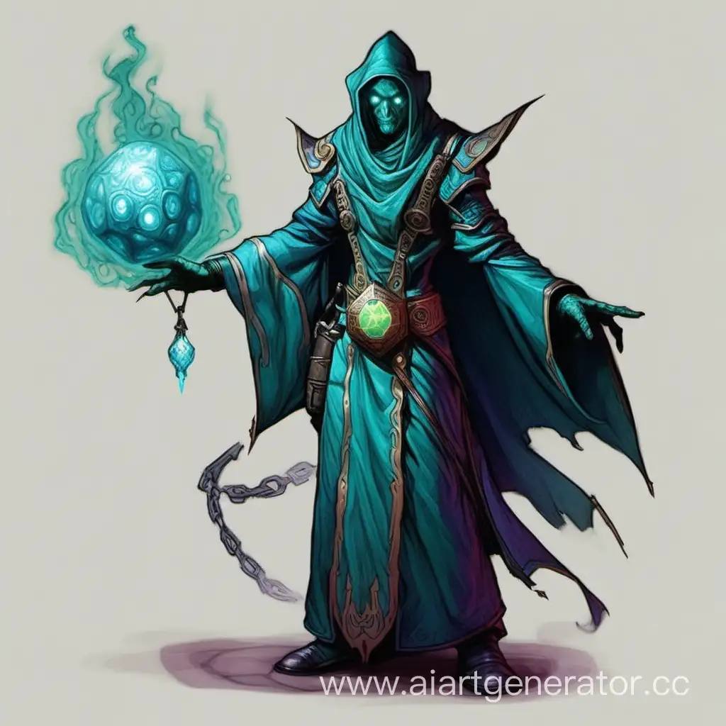 Immortal plasmoid mage from dungeons and dragons