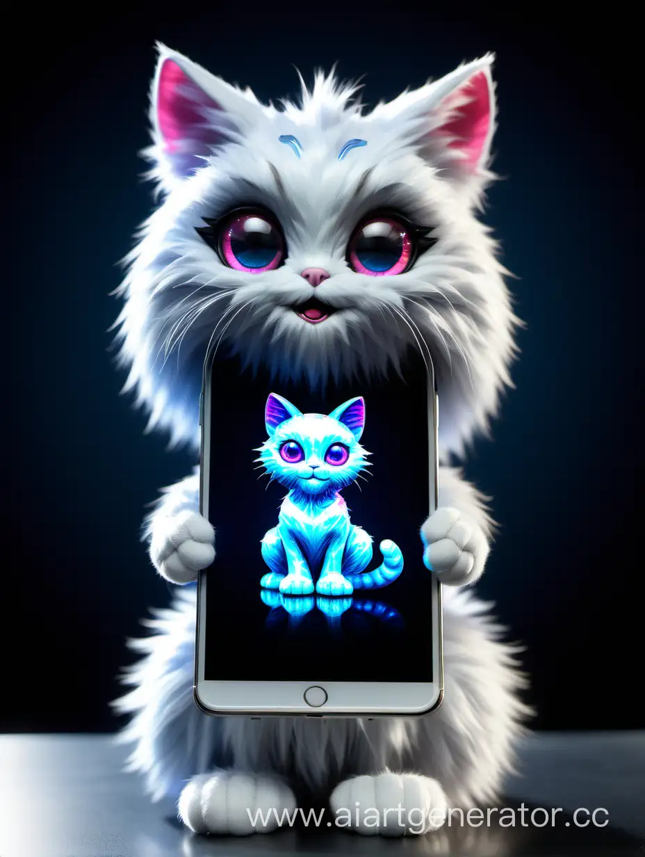 Futuristic-Holographic-Anthropomorphic-Furry-Cat