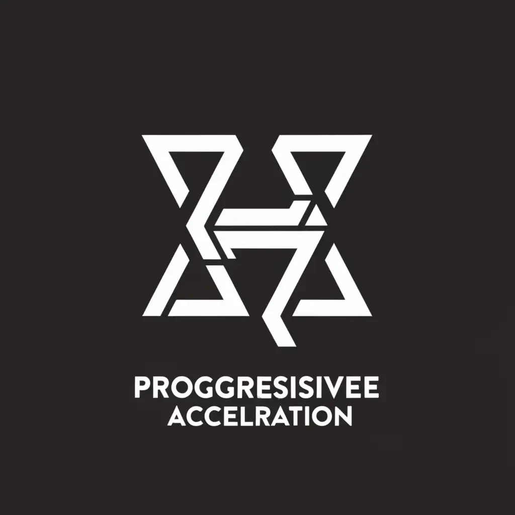 a logo design,with the text "progressive acceleration", main symbol:ap,complex,clear background