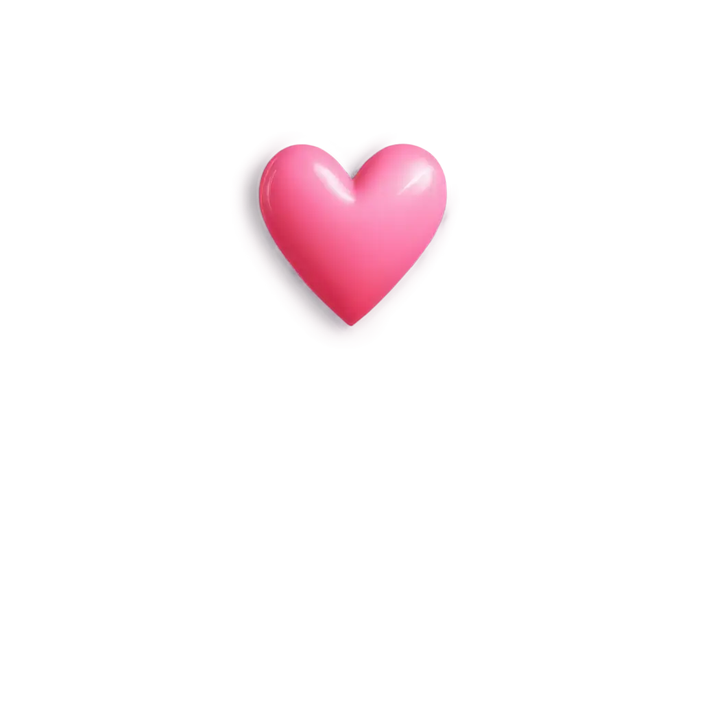 Stunning-Pink-Heart-PNG-HighQuality-Image-for-Enhanced-Visual-Appeal