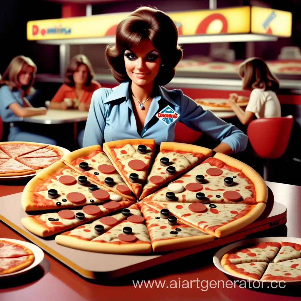 Nostalgic-Slice-Dominos-Pizza-in-1970s-Retro-Setting