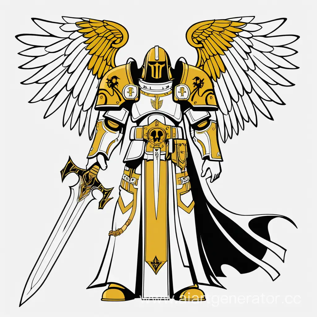 Archangel-Michael-Monk-in-Fiery-Sword-Battle