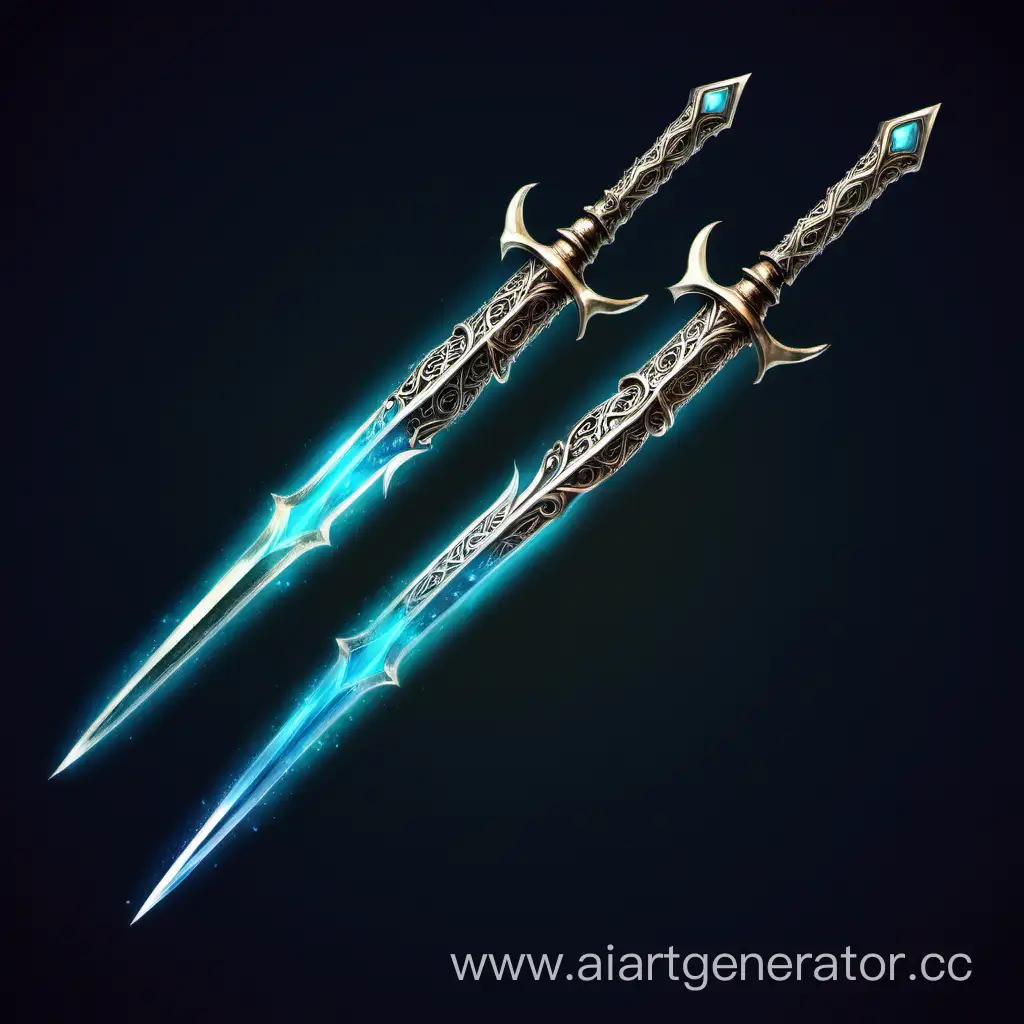 Enchanting-Duel-with-Magical-Energy-Daggers
