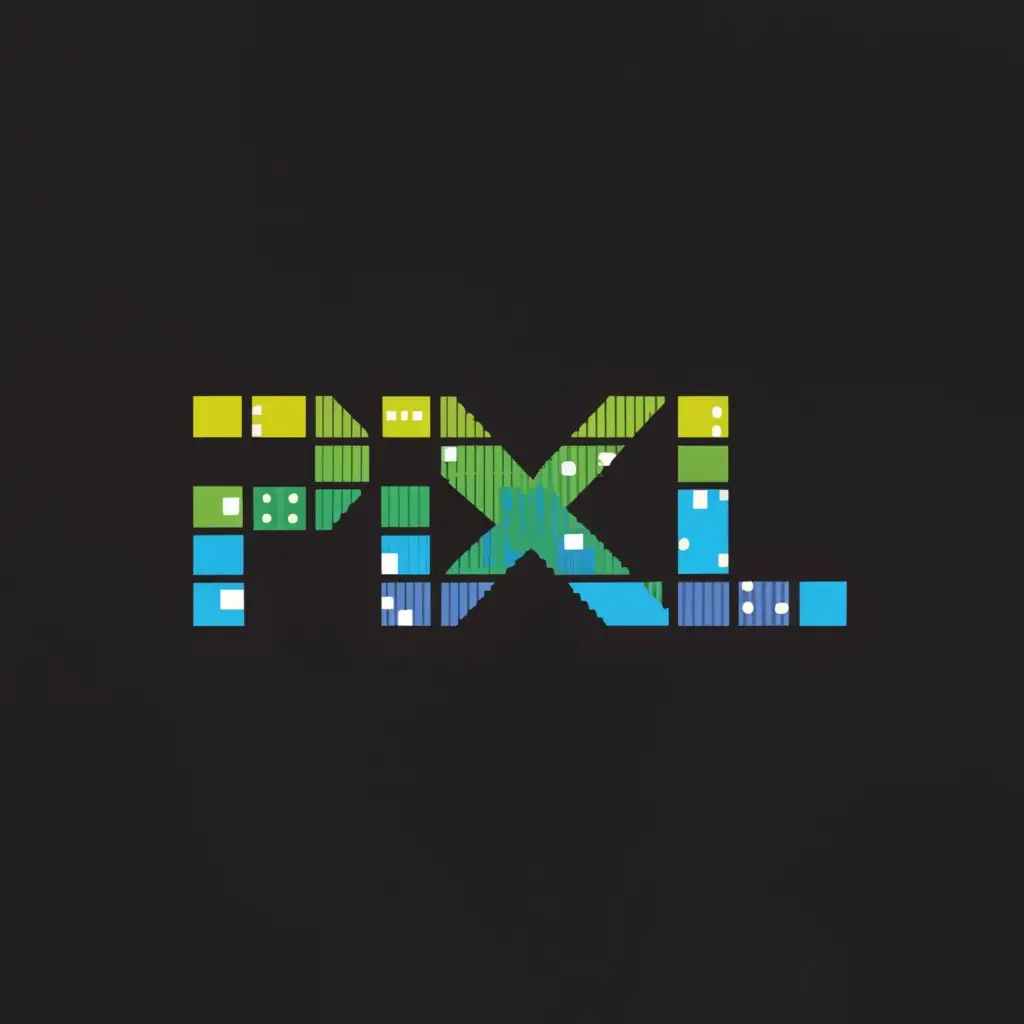 a logo design,with the text "Pixel", main symbol:gaming, video games,,Moderate,be used in Entertainment industry,clear background