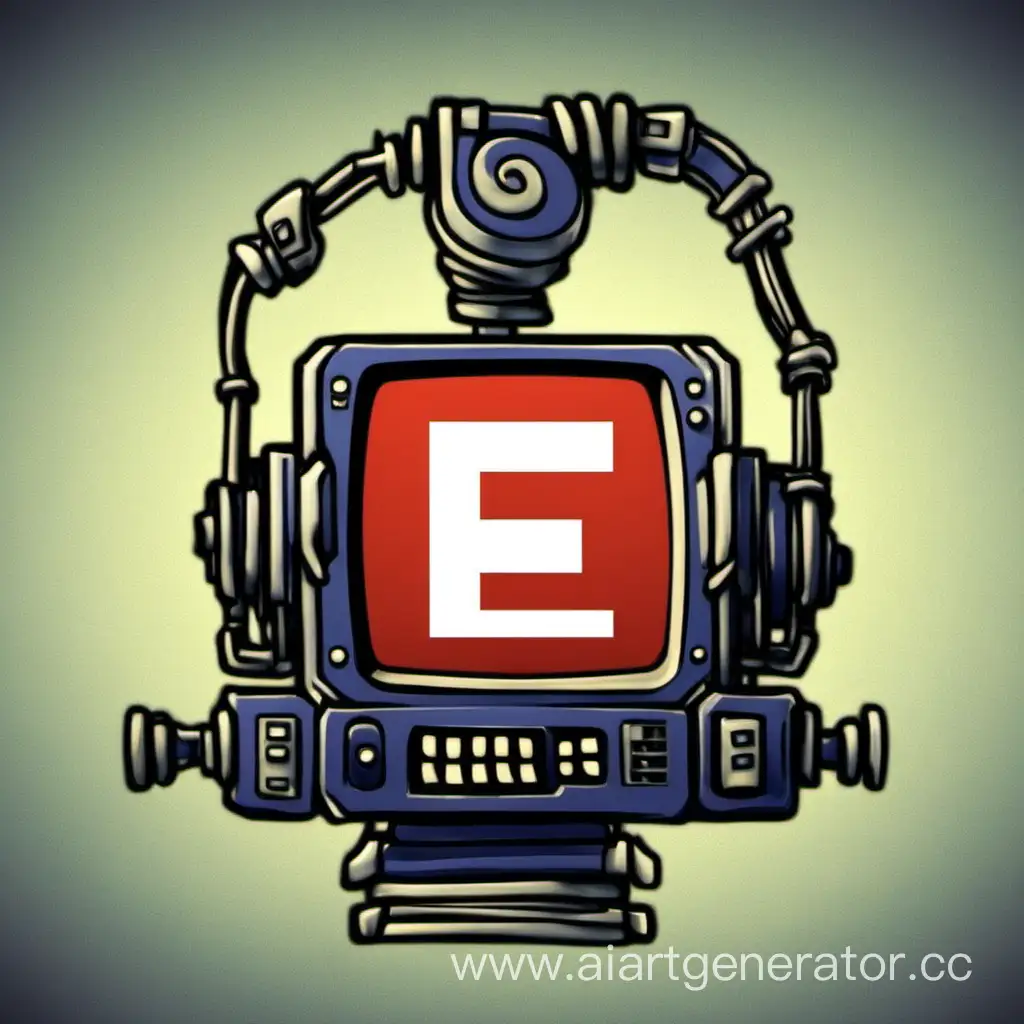 Аватарка для ютуб канала Eleksius. На аватарке должна быть буква E, тематика канала программирование