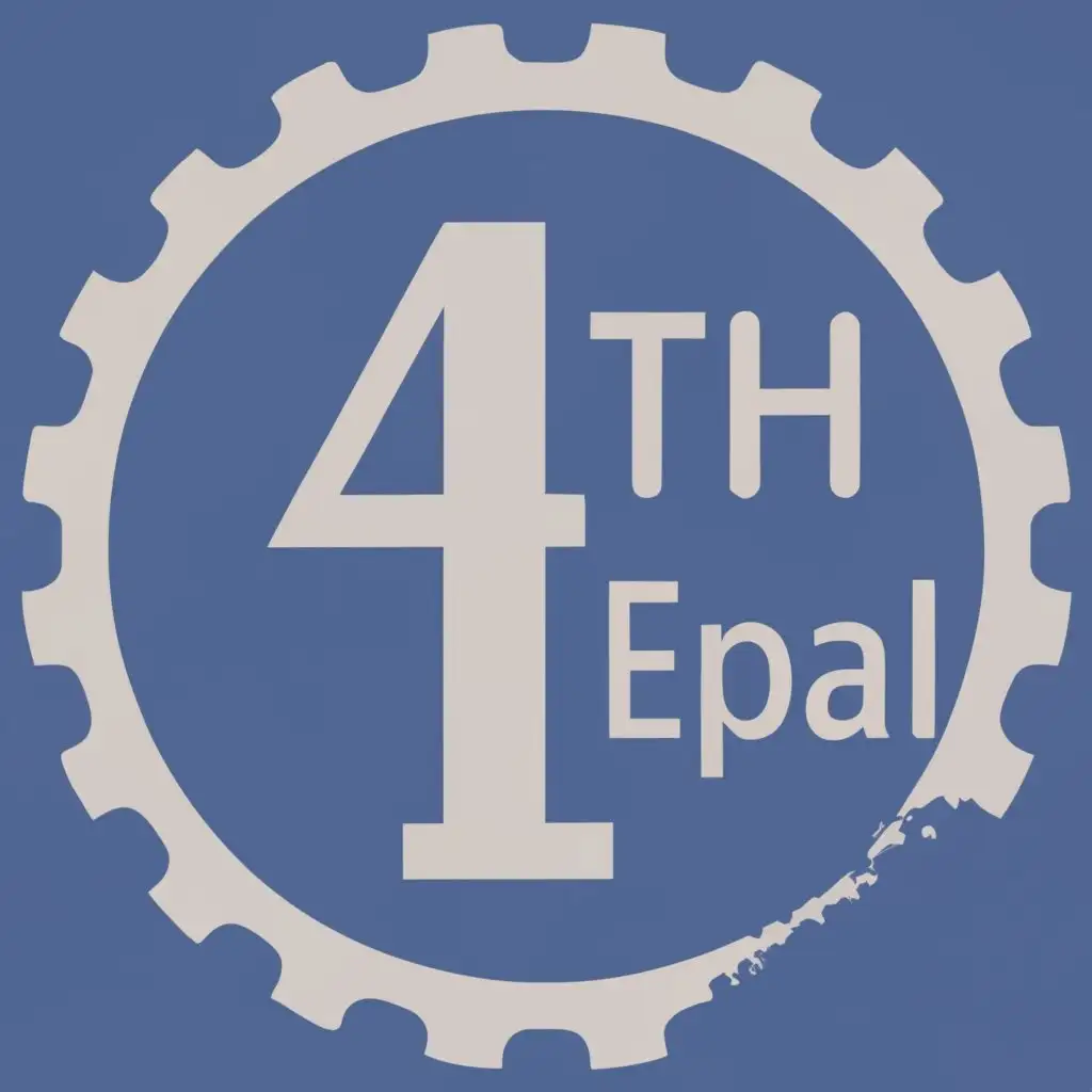 logo, gear, with the text "4th Esp EPAL", typography, be used in Education industry