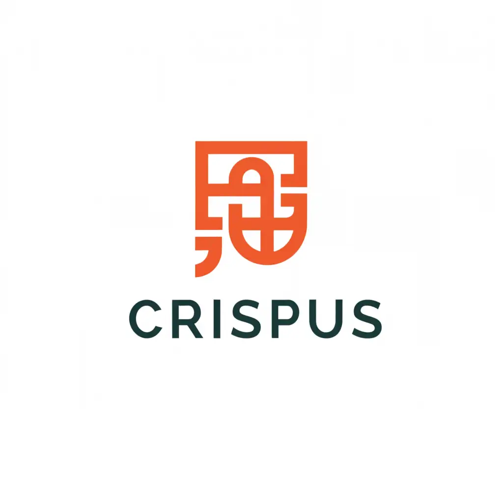a logo design,with the text "crispus", main symbol:footwear,Minimalistic,be used in Retail industry,clear background