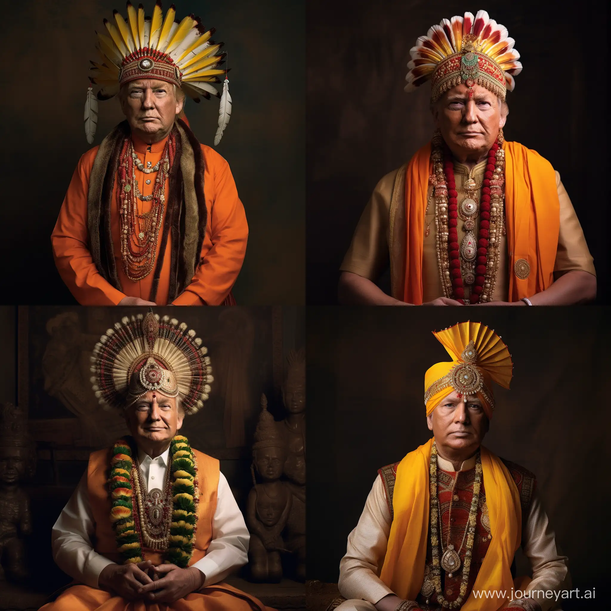 Donald-Trump-in-Traditional-Indian-Attire