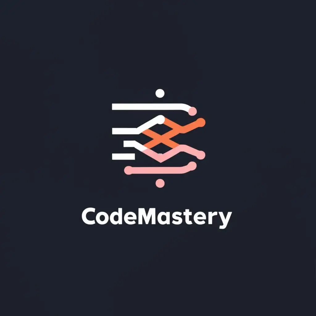 a logo design,with the text "codemastery", main symbol:javascript,Moderate,be used in Technology industry,clear background