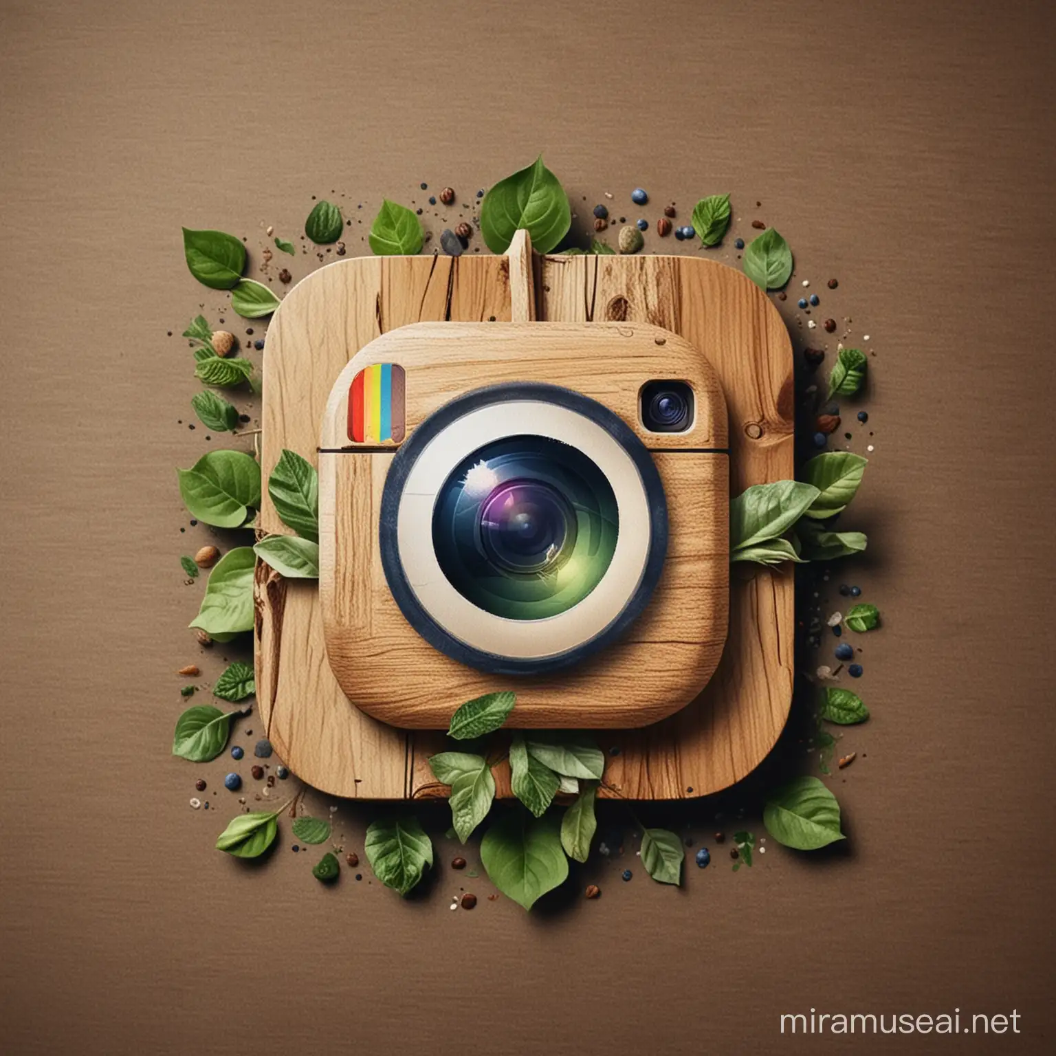 Innovative Sustainability Environmental Awareness Logo for Instagram