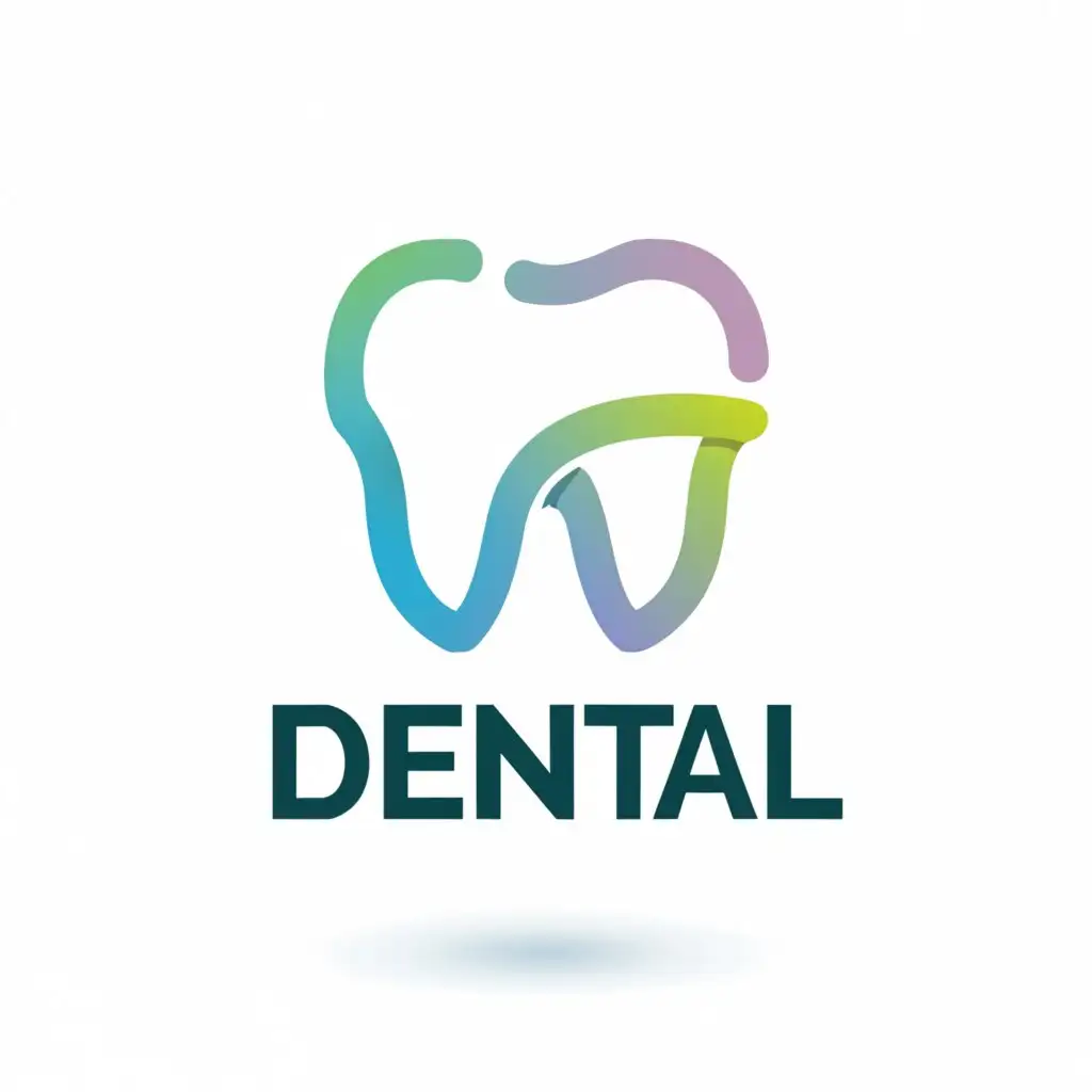 a logo design,with the text "dental", main symbol:teeth,Moderate,be used in Medical Dental industry,clear background