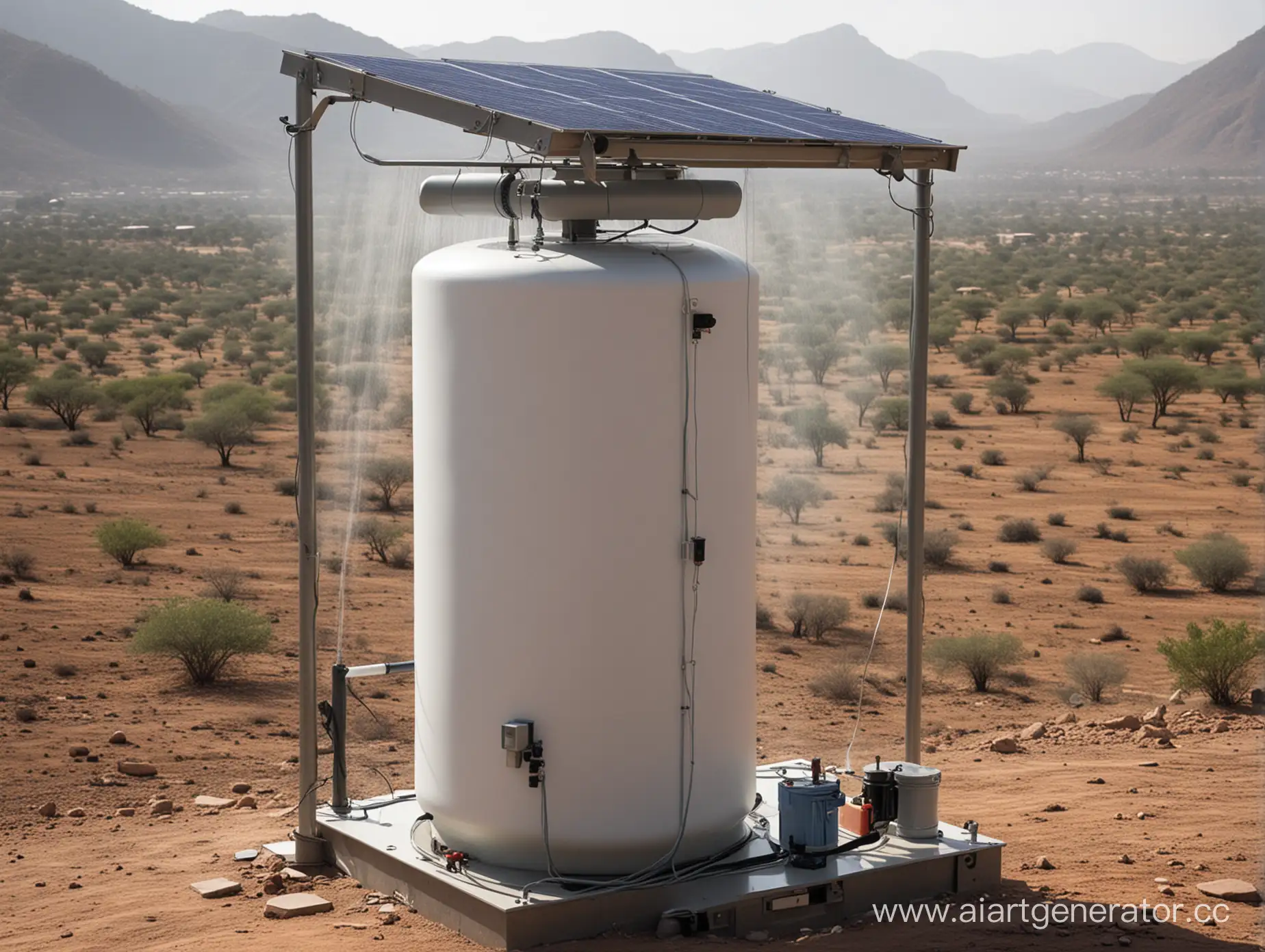 SolarPowered-Water-Generator-Producing-Clean-Drinking-Water