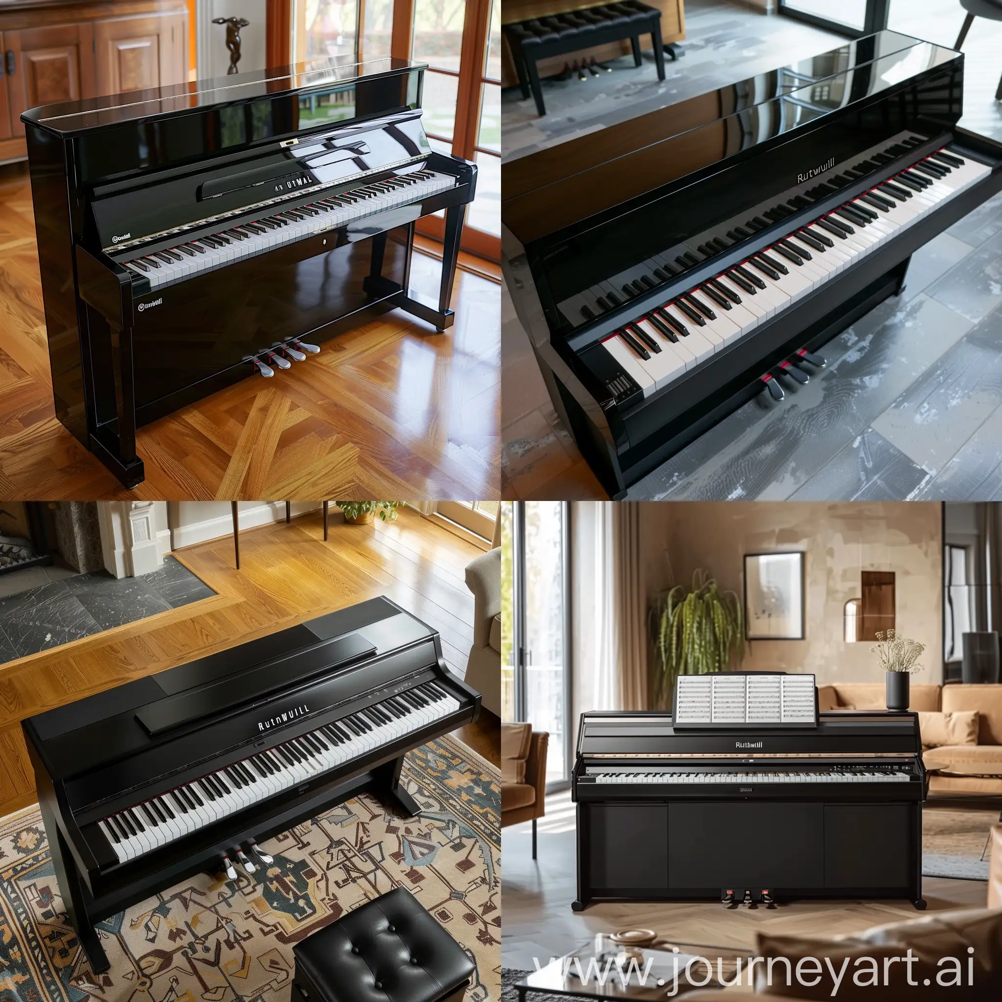 Elegant-Kurzweil-230-Digital-Piano-in-Modern-Home-Interior