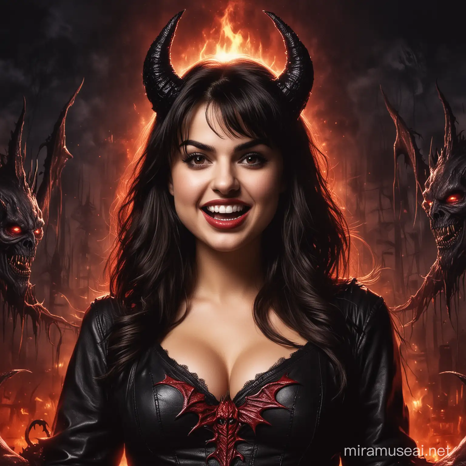 Rebecca Black Embracing Sinister Aura as the Spawn of Satan