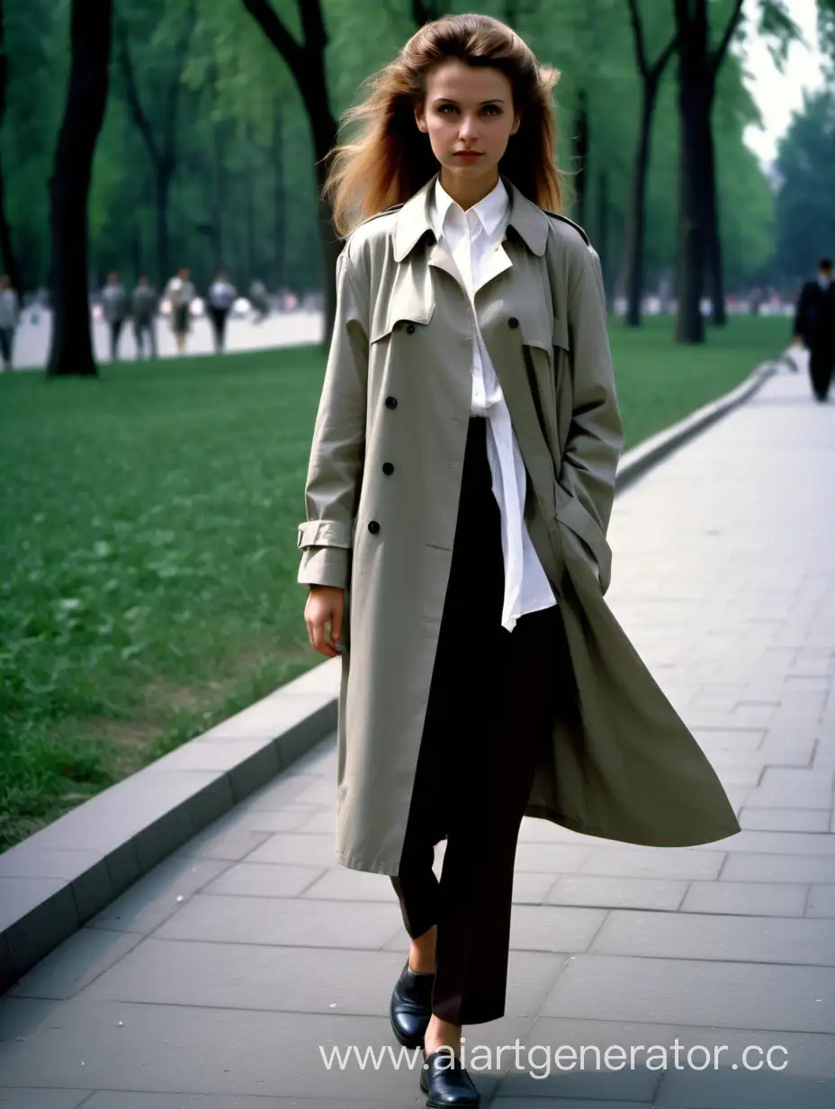 Confident-New-York-Lawyer-Strolls-Patriarch-Ponds-in-80s-Moscow