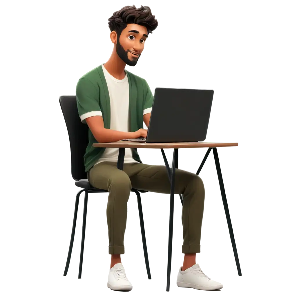 Cartoon-Pic-with-Laptop-and-Table-PNG-Image-for-Creative-Office-Themes