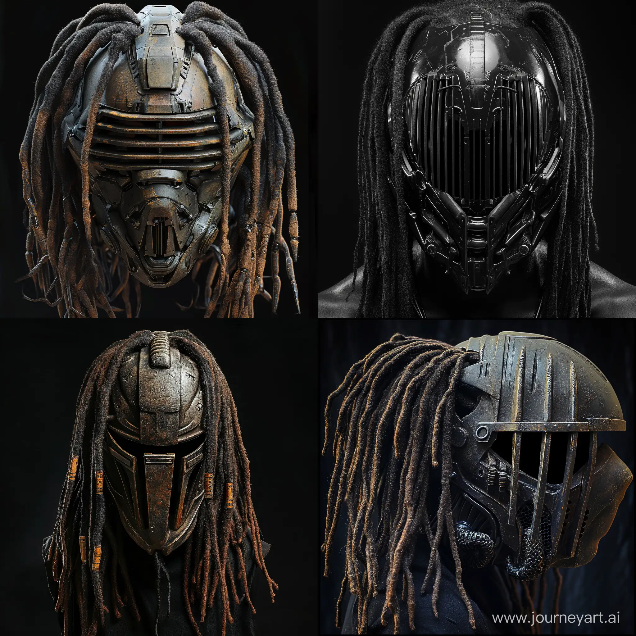 SciFi-Mask-with-Dreadlocked-Hair-and-Vertical-Grille-Eyes