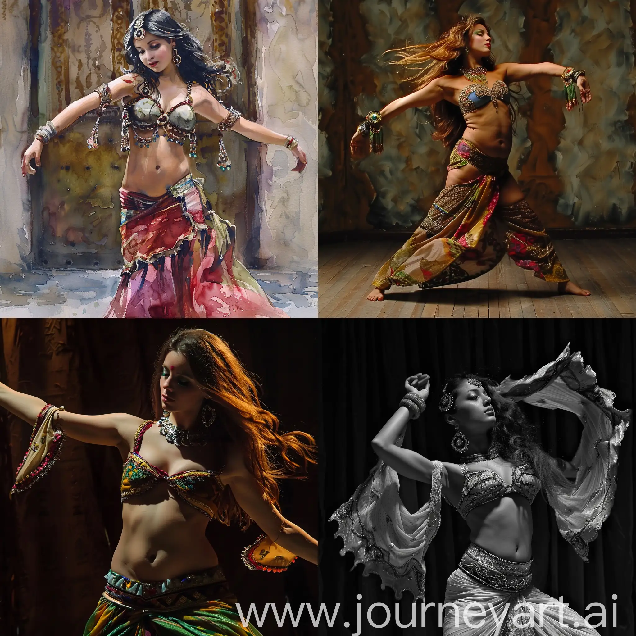 Vibrant-Solo-Belly-Dance-Performance-by-a-Young-Girl