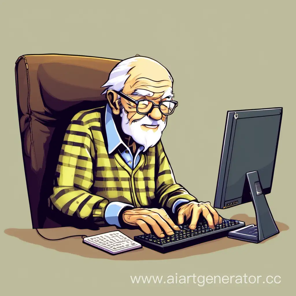 Experienced-Grandpa-Programmer-Coding-with-Nostalgic-Passion