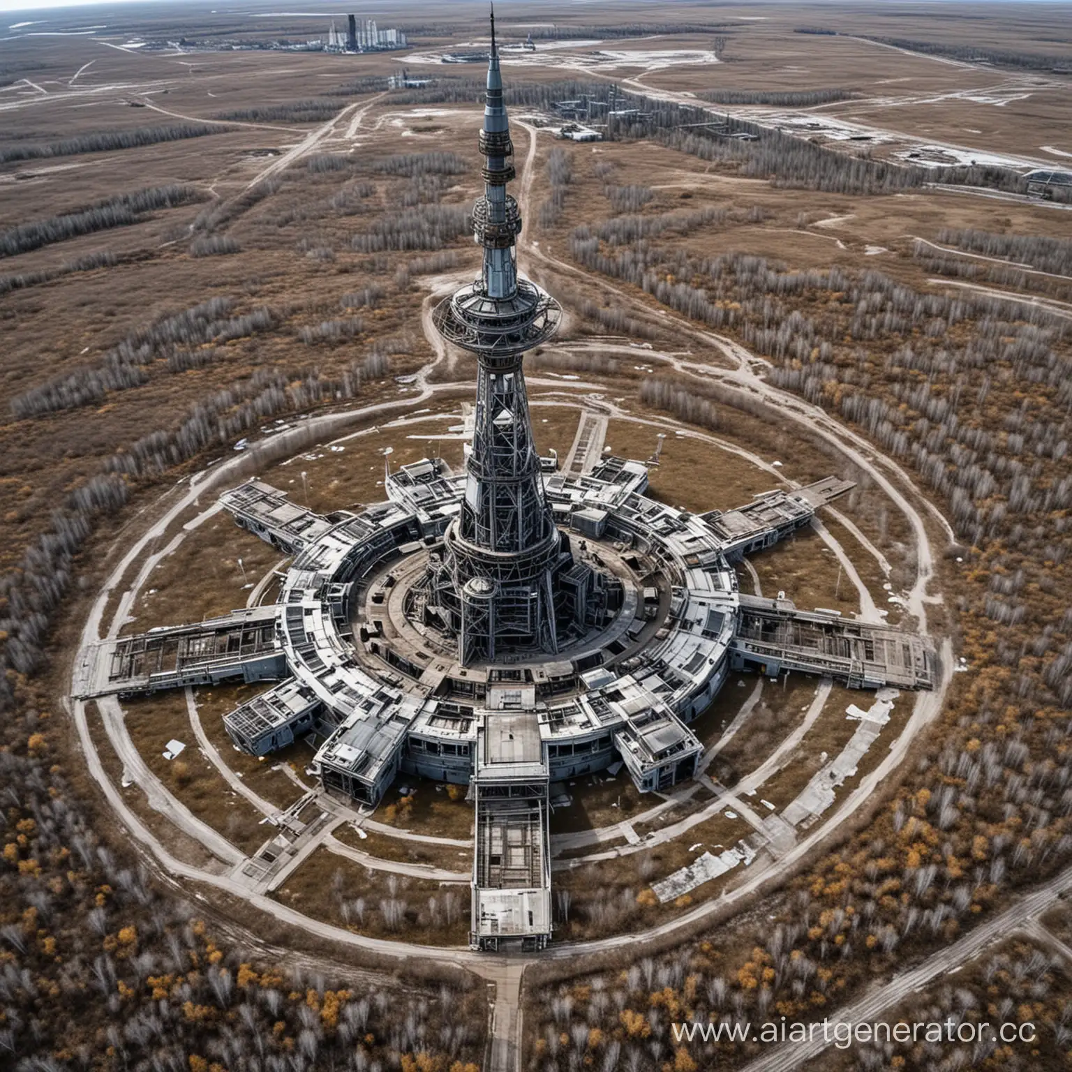 Заброшенный советский космодром 