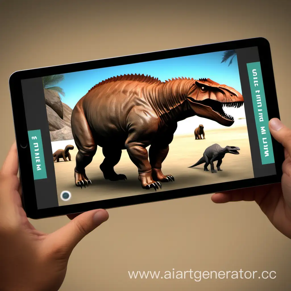 Immersive-Museum-Tour-Prehistoric-Animals-with-AR-Elements