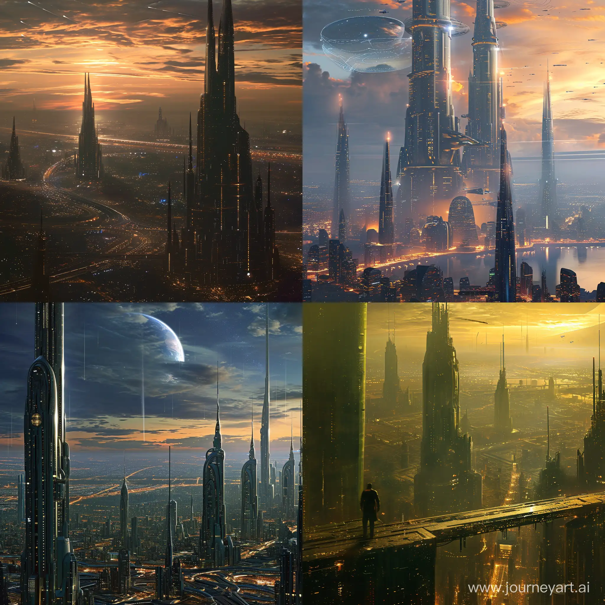 Город далекого будущего