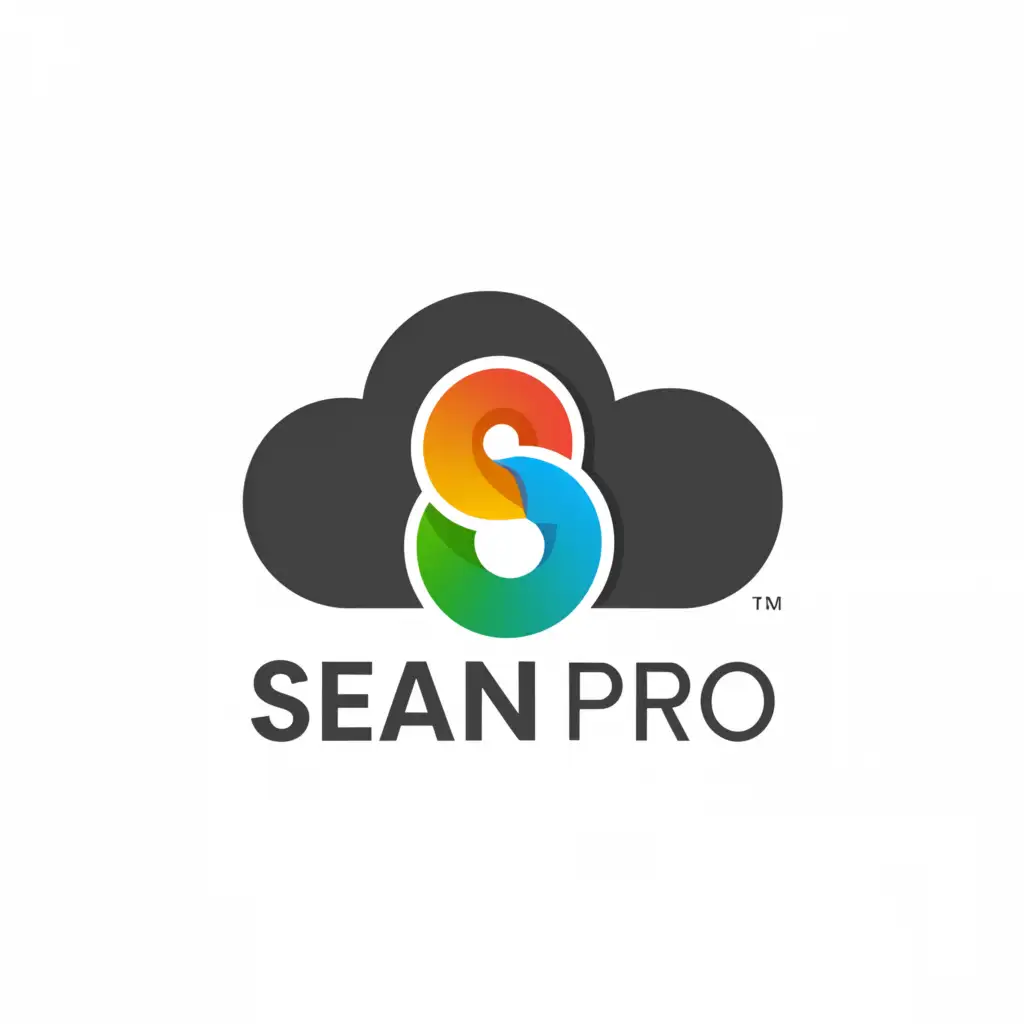 a logo design,with the text "SEAN Pro", main symbol:cloud & cul,Moderate,be used in Technology industry,clear background