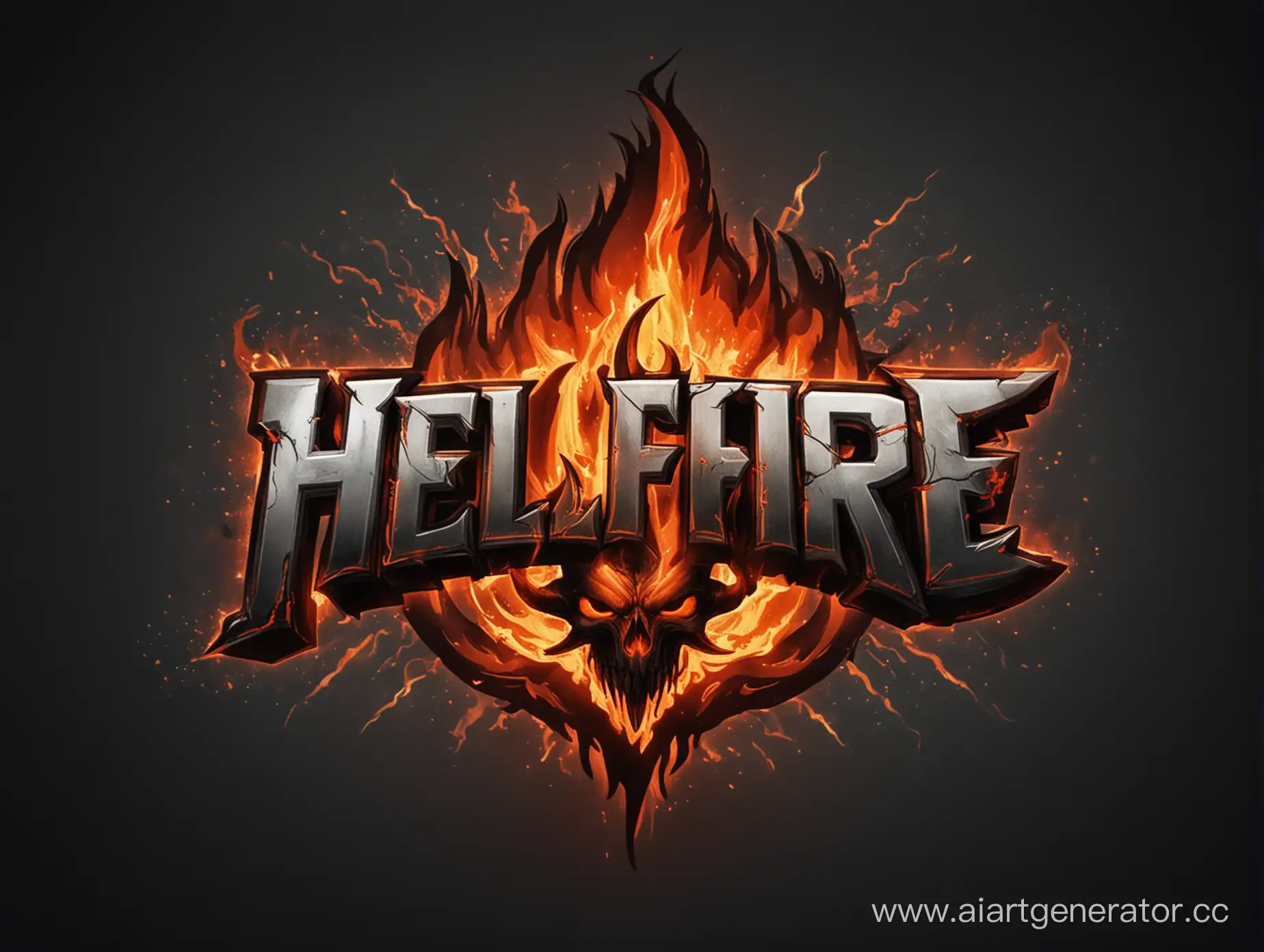 Логотип для команды HELLFIRE