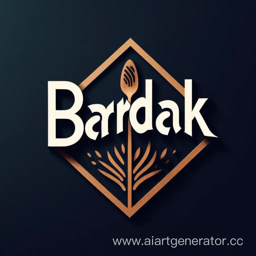 логотип бренда ресторана с названием "бардак"