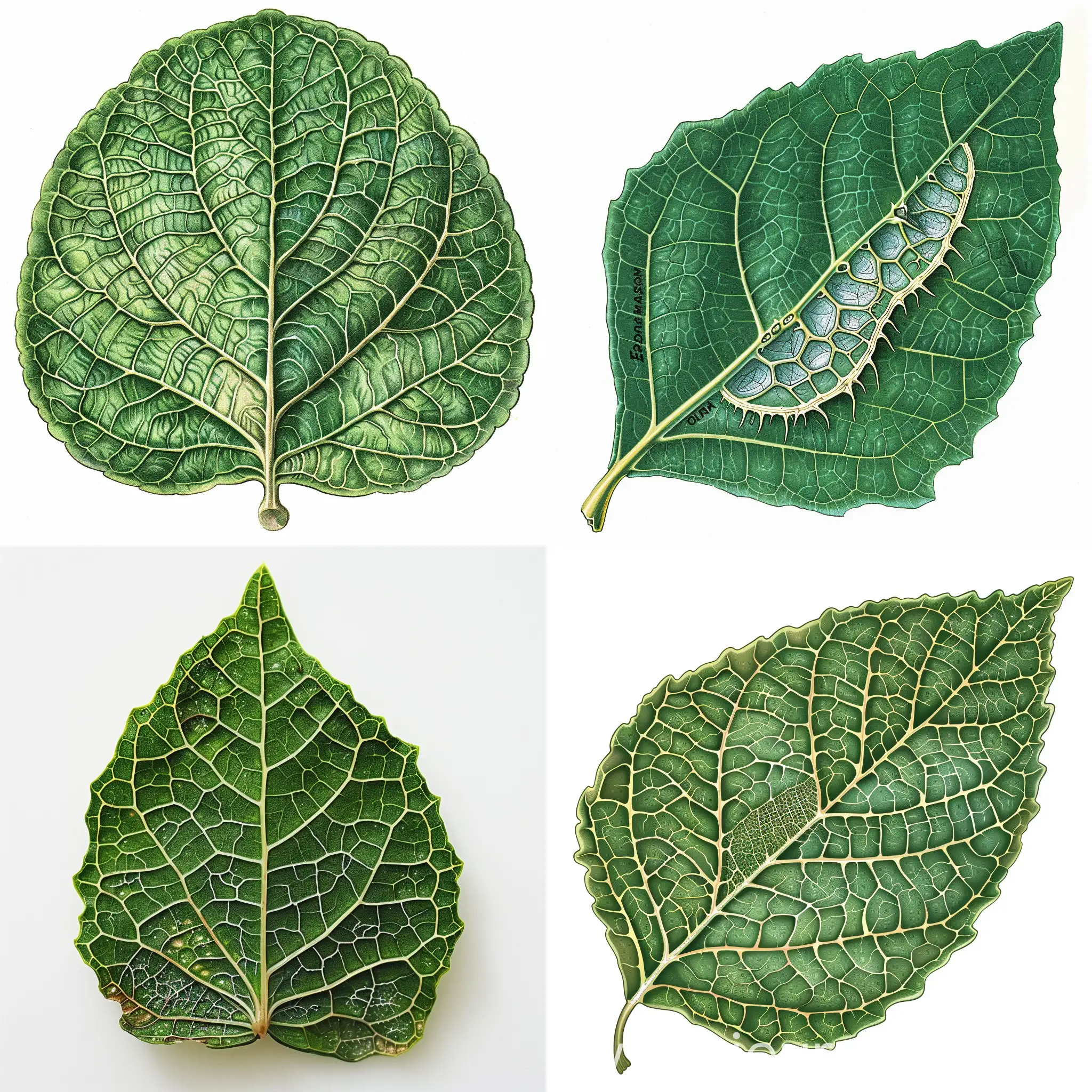 Inyernal,structure, of,leaf