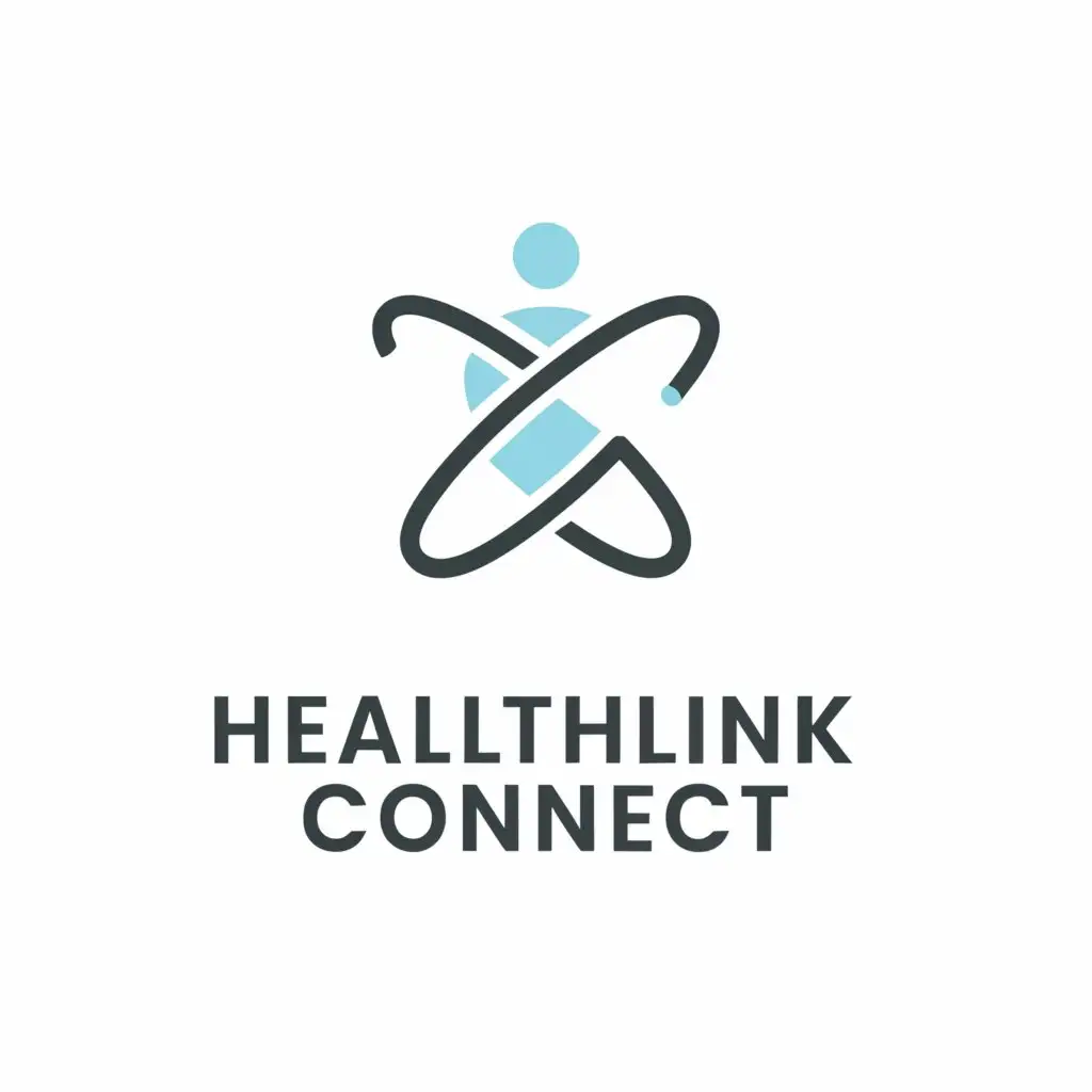 a logo design,with the text "Healthlink connect", main symbol:health,Moderate,be used in Medical Dental industry,clear background