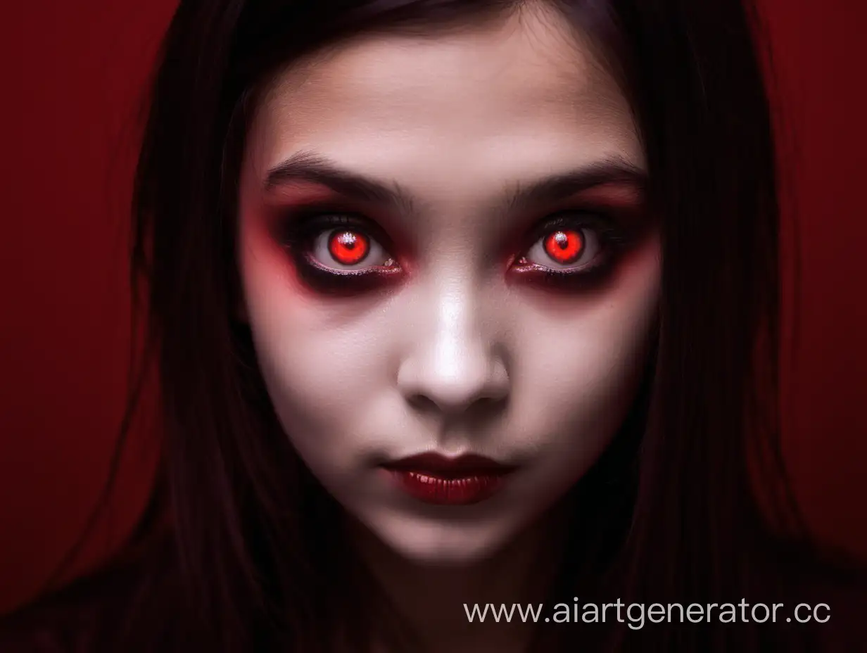 Mysterious-Girl-with-Fiery-Red-Eyes-in-Dark-Red-Ambiance