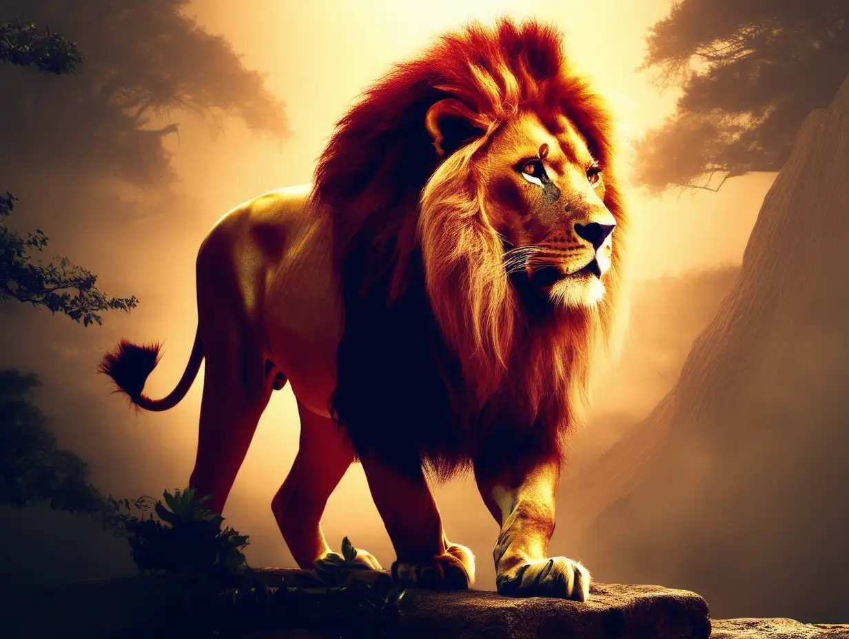 Majestic Lion Wallpapers Roaring Wildlife Art for Desktop Backgrounds