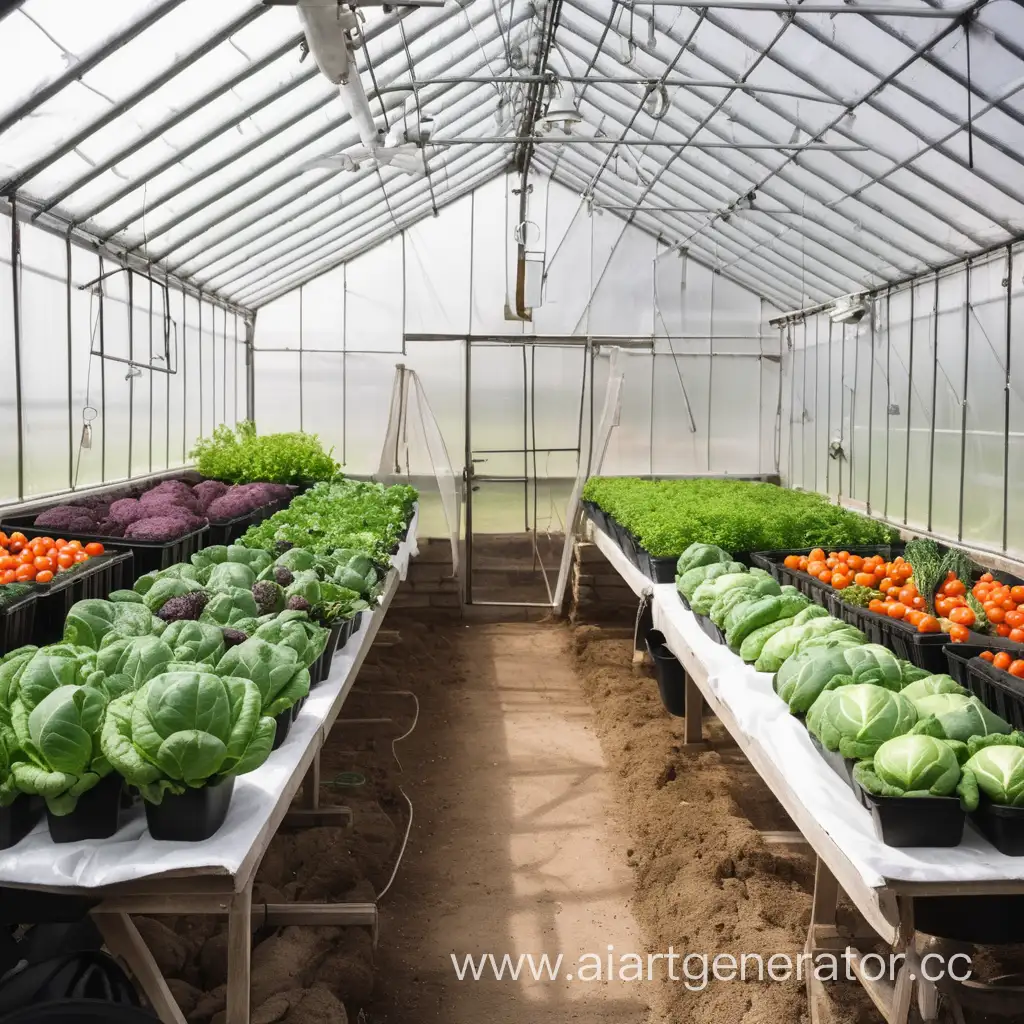 Lush-Vegetable-Paradise-in-a-Vibrant-Greenhouse