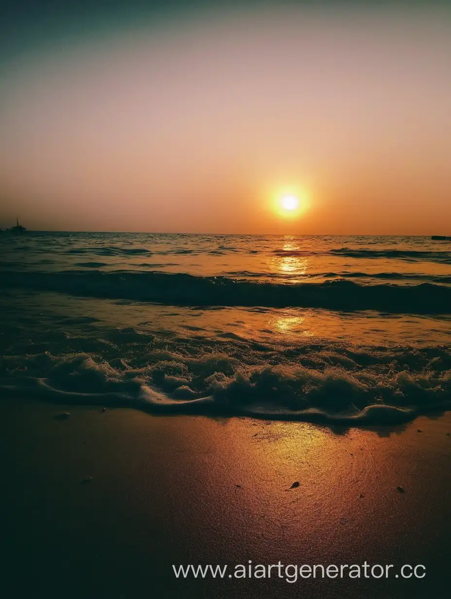 Joyful-Beach-Sunset-Adventure-Capturing-Happy-Memories